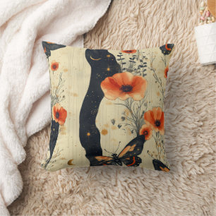 Coussin Papillon de Fleur Sauvage Vintage (6)