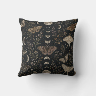 Coussin Papillon de Lune Céleste Sorcière Gothique Botaniq