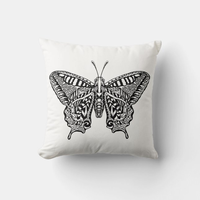Coussin Papillon de style (Recto)
