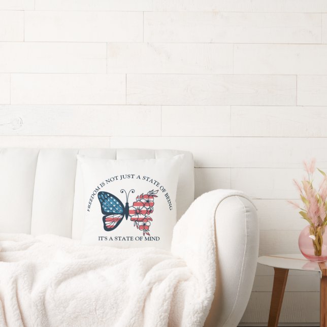 Coussin Papillon du 4 juillet (Canapé)