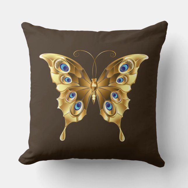 coussin papillon en or (Recto)
