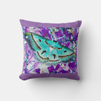 Coussin papillon Lavender