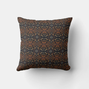 Coussin Papillon Monarch aile de près en motif répétitif