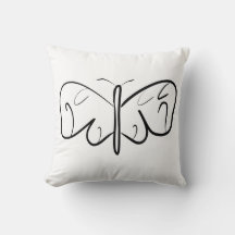 papillon noir et blanc