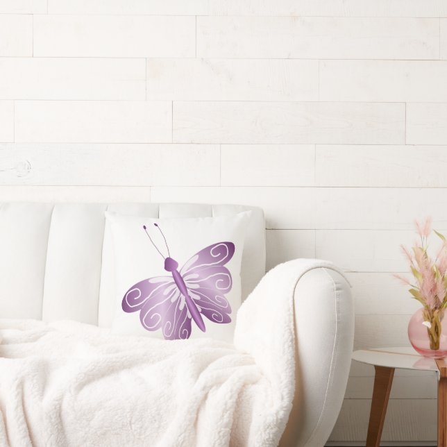 Coussin Papillon pourpre (Canapé)