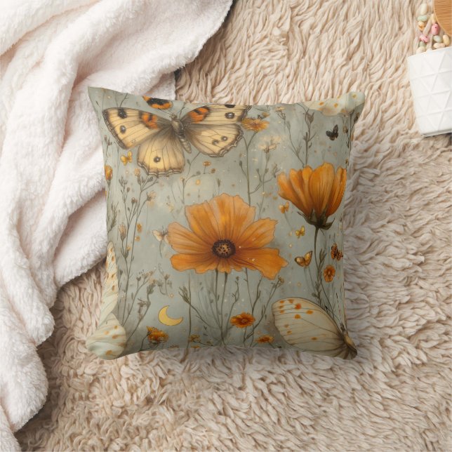 Coussin Papillon Sauvage Vintage (1) (Couverture)