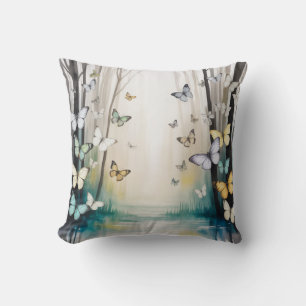 Coussin Papillon subtil élégant
