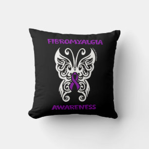 Coussin Papillon/Tribal...Fibro