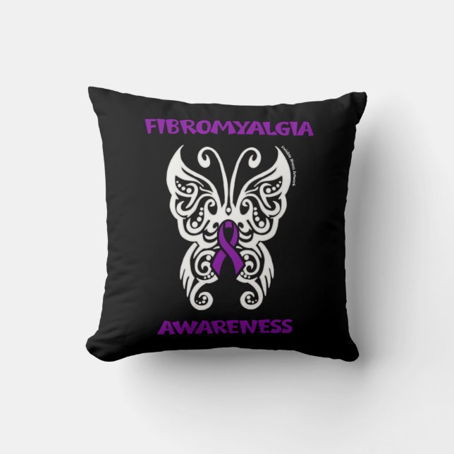 Coussin Papillon/Tribal...Fibro (Recto)