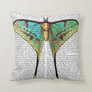 Coussin Papillon vibrant