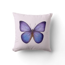 Papillon Violet Aquarelle Élégant