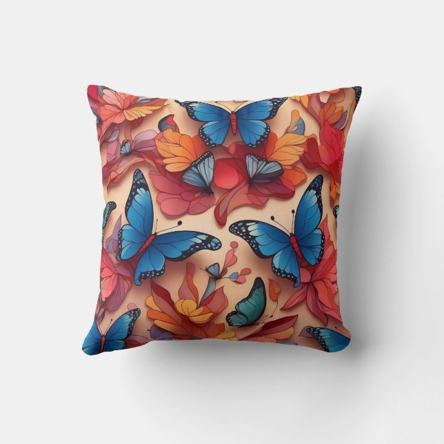 Coussin Papillons (Verso)