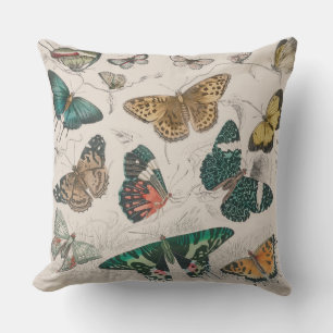 Coussin Papillons Collection Antique Papillons
