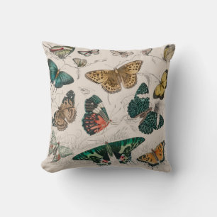 Coussin Papillons Collection Antique Papillons