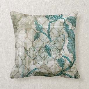 Coussin Papillons d'arabesque VI