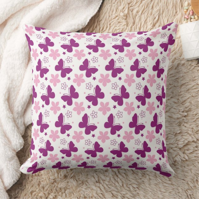 Coussin Papillons Lancer l'oreiller (Couverture)