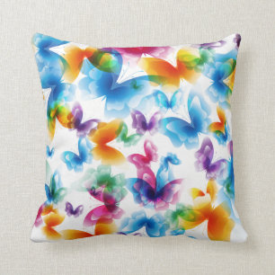 Coussin Papillons lumineux