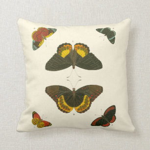 Coussin Papillons lumineux par Pieter Cramer
