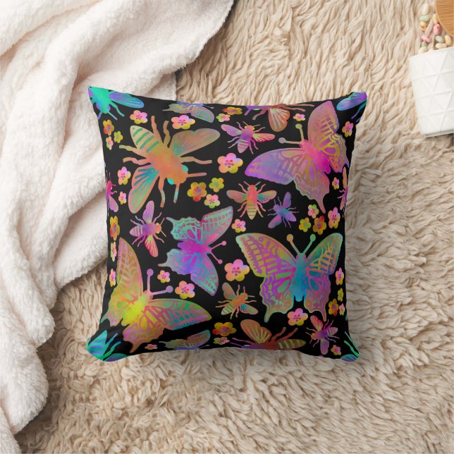 Coussin Papillons Maladroits sur le Terrain (Couverture)