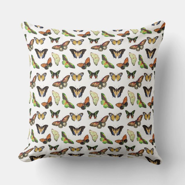 Coussin Papillons Vintage (Recto)