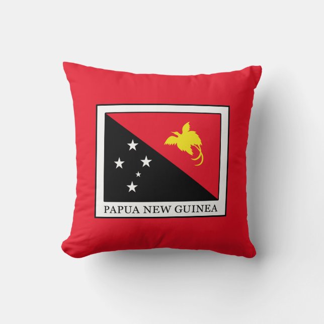 Coussin Papouasie-Nouvelle-Guinée (Recto)