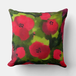 Coussin Papps peints   Beau Art Floral