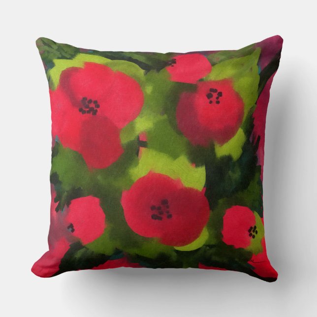 Coussin Papps peints | Beau Art Floral (Recto)