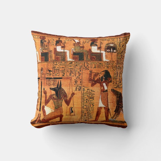Coussin Papyrus royal égyptien (Recto)