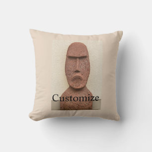 Coussin Pâques Île Moai Head Thunder Cove