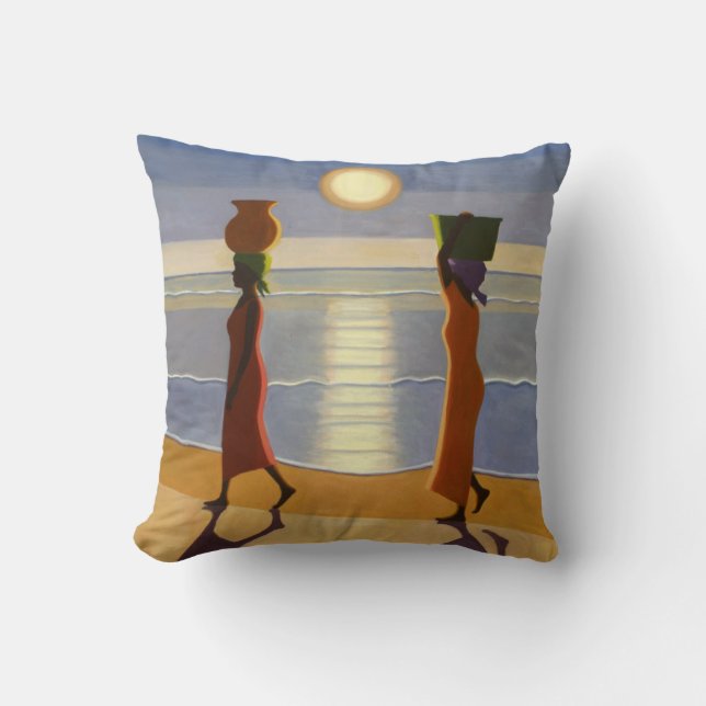 Coussin Par la plage 2007 (Recto)