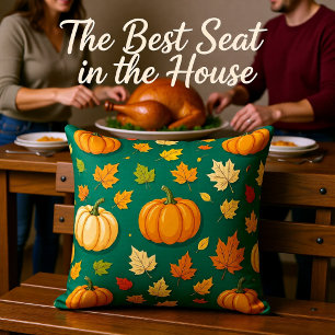 Coussin Parade de la citrouille