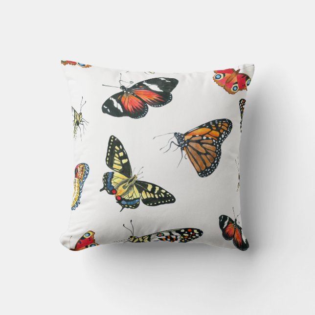 Coussin Parade de Papillons de Christian Lacroix Décoratif (Recto)