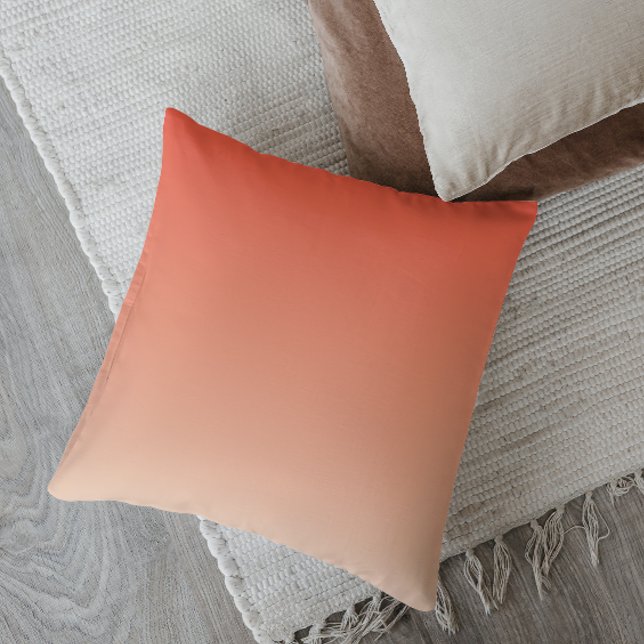 Coussin Paradis tropical Ombre minimaliste (Créateur téléchargé)