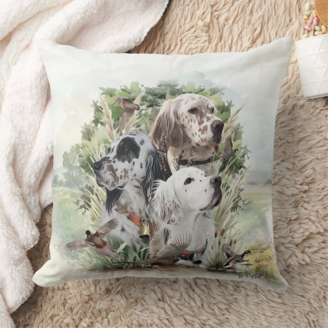 Coussin Paramètres anglais (Couverture)