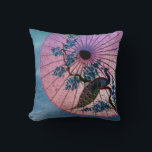 Coussin Parasol Peacock<br><div class="desc">Le coussin Peacock Parasol apportera une belle touche à votre maison. Fait aussi un grand cadeau!</div>