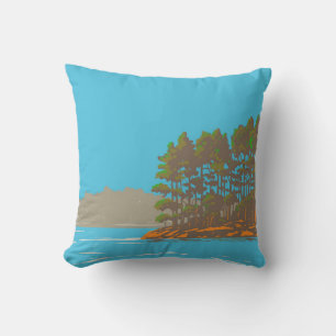 Coussin Parc d'état du lac Catherine