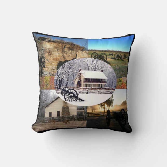 Coussin Parc militaire national de Pea Ridge (Recto)