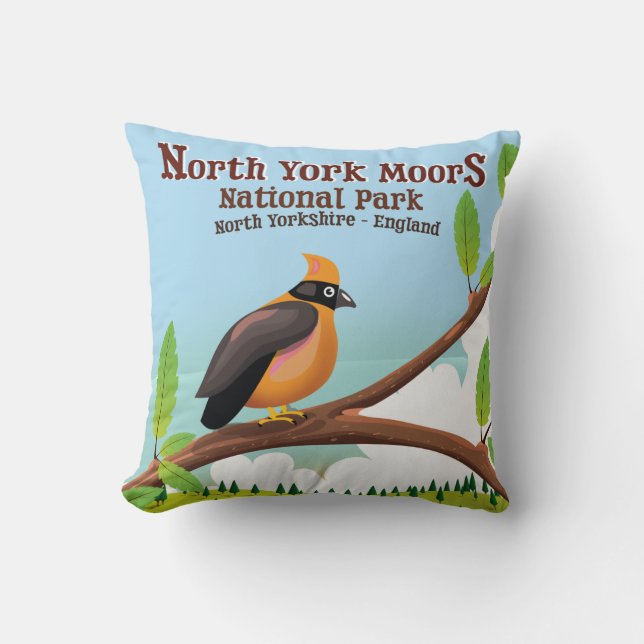 Coussin Parc national de York Moors (Recto)