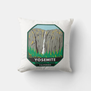 Coussin Parc national de Yosemite Ribbon Falls Californie