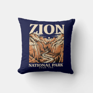 Coussin Parc national de Zion Red Cliffs