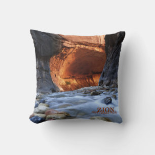 Coussin Parc National De Zion, Utah, Les Narrows, Carré