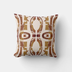 Coussin Parcourir Gold Beige Vertical Southwest Look Circl