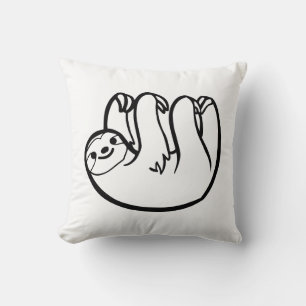 Coussin paresseux - Sloth drôle