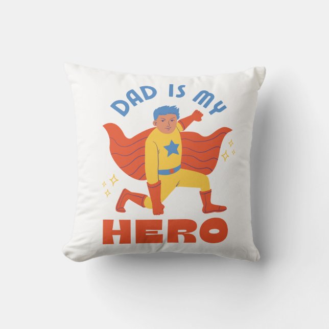 Coussin Parfait pour la fête des pères  (Recto)