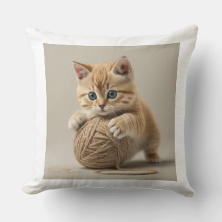 Coussin Parfaitement Adorable : Cutesse Chat Kitty