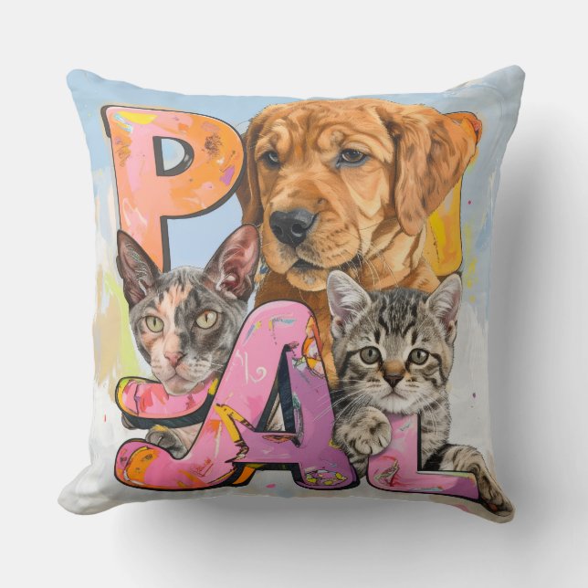 Coussin Parfaits compagnons pour votre tout-petit et au-de (Recto)