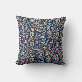 Coussin Paris Dark Icons Chic Design