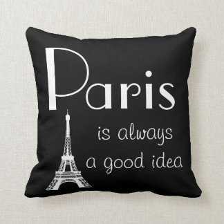 Coussin Paris est toujours une bonne idée
