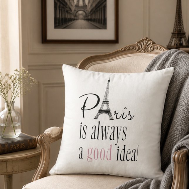 Coussin Paris est toujours une bonne idée (Créateur téléchargé)
