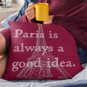 Coussin Paris est toujours une bonne idée